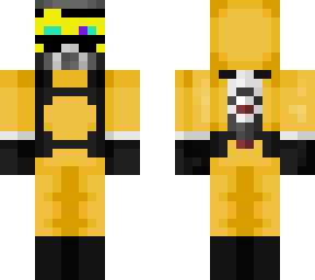traje proteccin amarillo