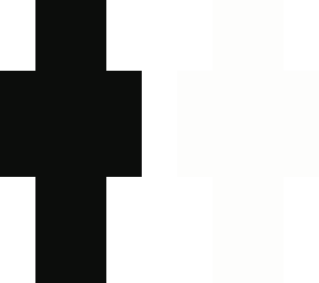 white black