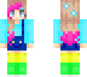 80s girl (edit of another skin)
