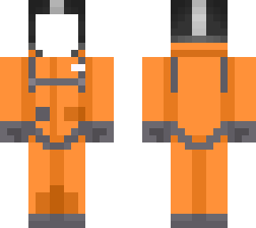 astronaught, orange, baseless
