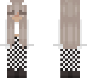 babe   checkered bottoms white devil