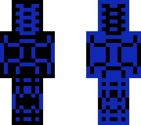 black and blue