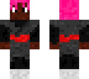 Black Goku Black | Minecraft Skin