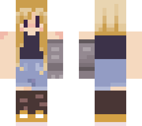 blonde cyborg