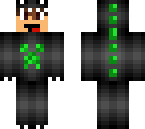 boy in creeper / dinosaur onesie.
