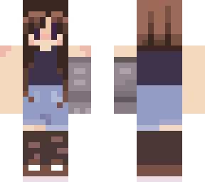 brown hair cyborg