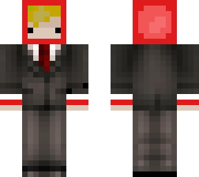 buissness blonde red hoodie