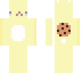 chigglytuft but with a cookie on the back