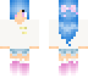 cotton candy girl <3
