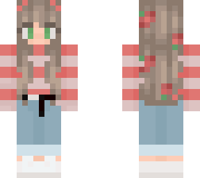 cute girl! (not my skin! just changed the eyes