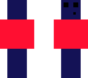 dark blue and red slime
