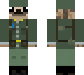 derp hyena in a military outfit!