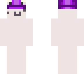 derp with purple hat