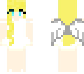edit of angel girl
