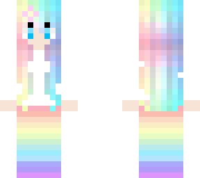 edited rainbow girl