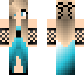 fancy teal dress
