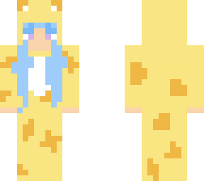 giraffe onesie with hood (fixed)