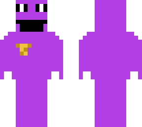hombre de morado