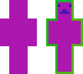 i am a green outline