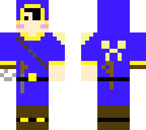 kawaii blue pirate