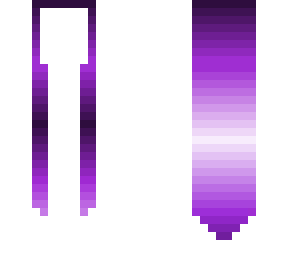 long purple hair base