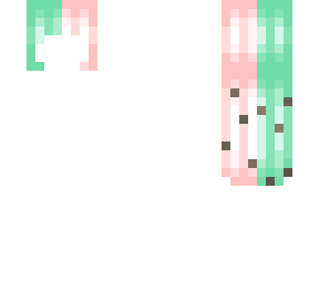 mint chocalate chip and straberry's n cream hair base