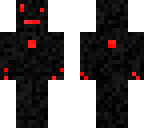 monochrome person with red beams on their hands
