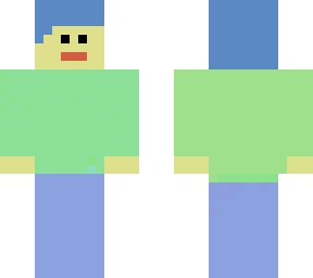 my friend's firs minecraft skin
