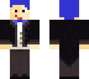 my self made skin in an suit,