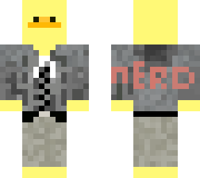 nerd duck not my skin credit goes to bonus duck loaf for making loaf duck pride