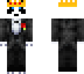 panda tux with crown revamp
