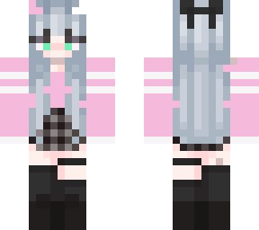 pink and white demon
