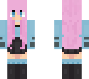 pink hair