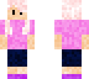 pink haired girl