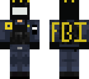 policia equipado de la fbi