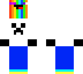 rainbow enderman noob