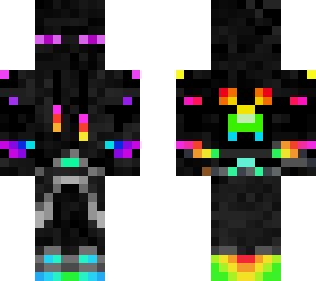 rainbow enderman skin