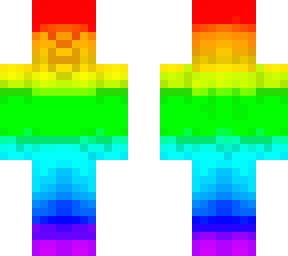 13+ Downloadable Minecraft Rainbow Steve Skin Pics