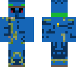 the blue golem