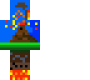 a volcano