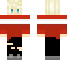 blonde guy (red)