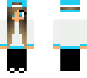 blue girl