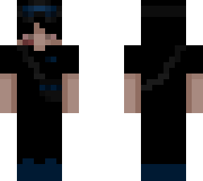 blue goggle boy