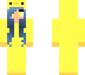 blue haired girl