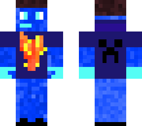 blue hoodie