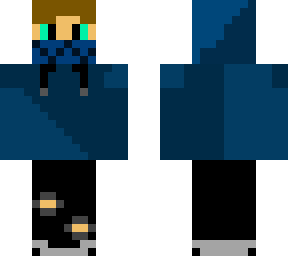 boy skin blue