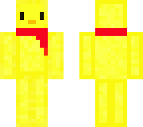 chicken man with scarf