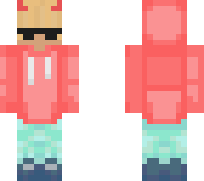 cool coral hoodie *fixed*