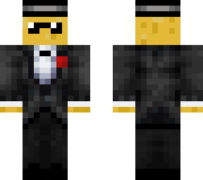 cousin it in tux