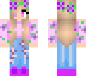 cute flower crown girl